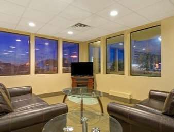 Hotel Super 8 By Wyndham Melrose Interior foto